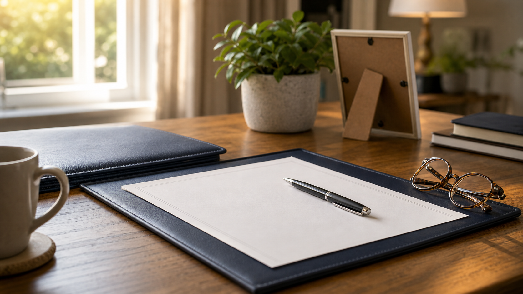 Wills Attorney documents on a desk
